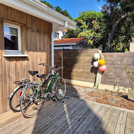 La Cabane De L'Estran Au Bord De Mer Lanton Bagian luar foto