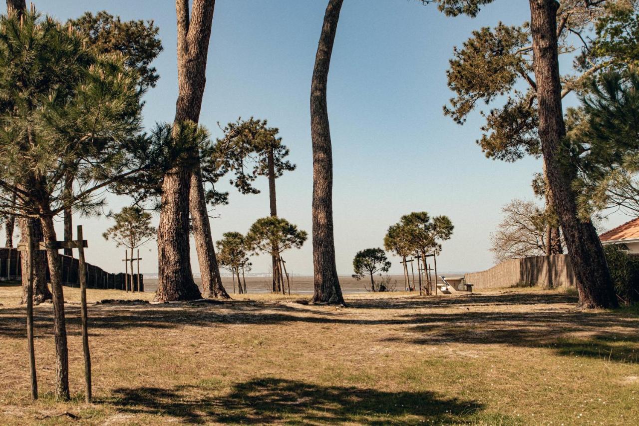 La Cabane De L'Estran Au Bord De Mer Lanton Bagian luar foto