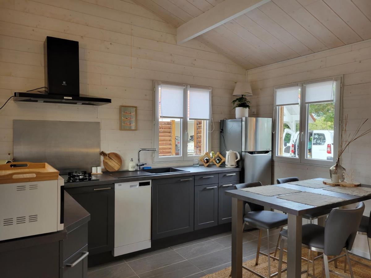 La Cabane De L'Estran Au Bord De Mer Lanton Bagian luar foto