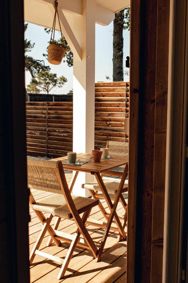 La Cabane De L'Estran Au Bord De Mer Lanton Bagian luar foto